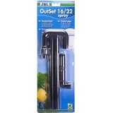JBL OutSet spray 16/22 CP e1500/1 + Wasserrücklauf-Set mit 2-teiligem Düsenstrahlrohr |