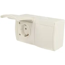 Busch-Jaeger Doppelsteckdose 2-fach Alpinweiß