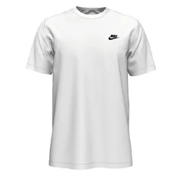 NIKE SPORTS WEAR Club T-Shirt Herren weiß/schwarz - XXL