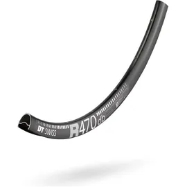 DT Swiss R 470 Disc 24 Loch Schwarz - leichte Allround-Rennradelge
