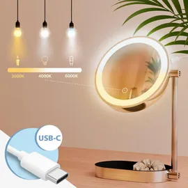 CLP Schminkspiegel Winslet weiß