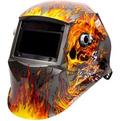 ELMAG Automatik-Kopfschweißschirm, Design 'FLAME' - 56384