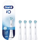 Oral B Oral-B iO Ultimate Clean Zebbürstenspitze, Packung mit 4 Stück