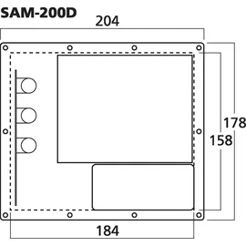 Monacor SAM-200D Digital Verstärker Modul