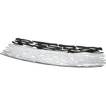 Alessi Bark Centerpiece Tischdekoration, Edelstahl, Silber, 5 x 53 x 8 cm