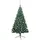 vidaXL Halber Weihnachtsbaum mit LEDs & Kugeln Grün 210 cm