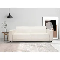 dorel home 3-Sitzer DOREL HOMEAllie Schlafsofa 225 cm 225x82x84 cm Veloursstoff beige (creme) 3-Sitzer Bett-Funktion (108190cm) trendiger Cord / Velours (20193835-0)