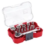 Einhell XS-Case Bitset/Steckschlüsselsatz, 21-tlg. 118683