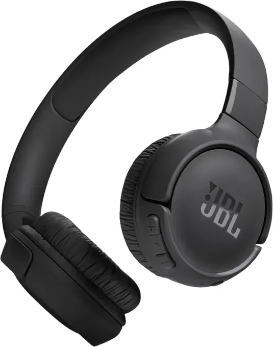JBL Tune 520 BT kabellose On-Ear-Kopfhörer – mit JBL Pure Bass Sound, Bluetooth und leichtem, faltbarem Design – bis zu 57 Stunden Wiedergabezeit, schwarz