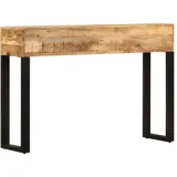 vidaXL Konsolentisch 110 x 30 x 76 cm Mangoholz