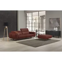 Egoitaliano "Gloria, super bequem und hochwertige Verarbeitung, edles Design", beidseitig verstellbare Rückenelemente, mit Metallfüßen orange