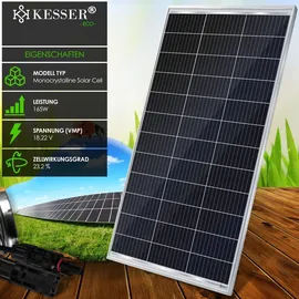 Kesser Solarpanel monokristallin 165 W