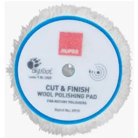Rupes Rotations-Wollpad Ø180 mm, Zuschnitt & Finish Ø150 mm, 1 St.