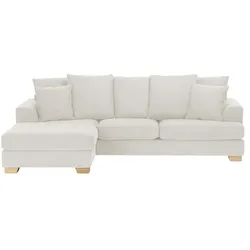 SOHO Ecksofa  Franka ¦ weiß ¦ Maße (cm): B: 268 H: 87 T: 161