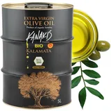 Kanakis | Olivenöl 5 L - Kaltgepresst - Aus Griechenland - Natives Olivenöl Extra - EVB - Hoher Polyphenolgehalt - ohne Bitterkeit