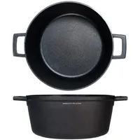 H&H Casseruola 2 Manici Essential Borghese Cm 28