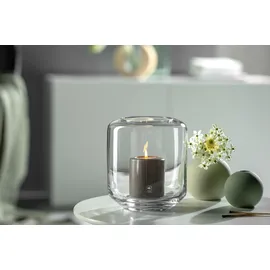 LEONARDO Windlicht Milano Glas Transparent