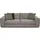 Designwerk Big-Sofa DESIGNWERK "Parma, anspruchsvolles Design und toller Sitzkomfort", grau, B:254cm H:87cm T:122cm, 100% Polyester, Sofas, Big-Sofa