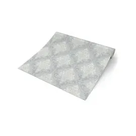 Rasch Textil Papiertapete Ornament 53 x 1005 cm grau/silber 218121