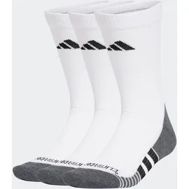 adidas Performance CLIMACOOL dämpfende Crew Socken 3er Pack Schwarz/Weiß 49-51