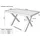 ab:stil.art.moebel JULIUS 140 x 77 x 80 cm Wildeiche silber