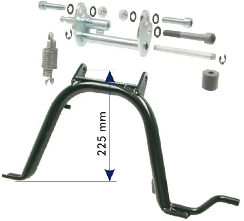 Rms Aprilia Sr/mbk Nitro Hauptständer - Black - One Size
