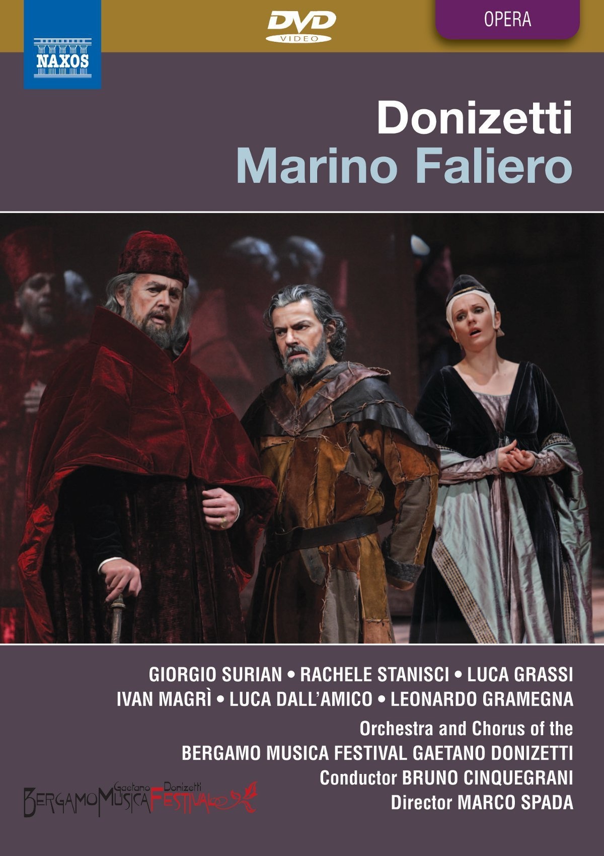 Marino Faliero - Cinquegrani  Surian  Stanisci  Grassi. (DVD)