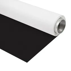 Bresser Vinyl Hintergrund 1.35x6 Schwarz/Weiß