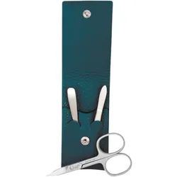 ERBE Inox Druckknopf-Etui Petrol unisex 