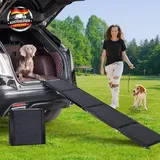 Hundetreppe Auto SUV 180 cm klappbar Aluminium Tragkraft bis 126 kg