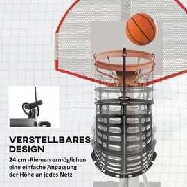 sportnow Basketball-Rücklaufaufsatz Schwarz