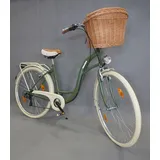 28"ZOLL Damenfahrrad Fahrrad Citybike Cityrad Damenrad Neu Model Shimano Stadtrad NEU - 17 Zoll - grün