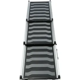 Trixie Teleskop-Hunderampe Aluminium 175 cm Schwarz/Grau
