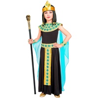 Carnival Party 6tlg. Kostüm "Cleopatra" in Schwarz - 116