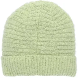 Antonio Strickmütze Bouclé Beanie Grün