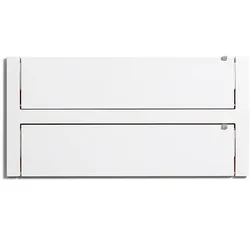 Ambivalenz Fläpps 80x40-2 Regal weiß