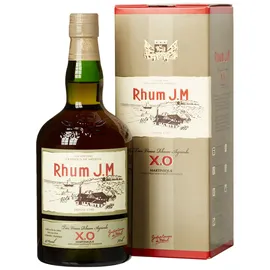 Rhum J.M Très Vieux Rhum Agricole X.O 45% vol 0,7 l Geschenkbox