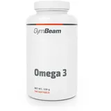 GymBeam Omega 3 Kapseln - 2000 mg pro Tagesdosis, Hochdosiert mit 18% EPA und 12% DHA, Omega-3-Fischöl-Tabletten angereichert mit Vitamin E, unterstützen Immunsystem (240 caps)