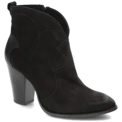 Schwarze Cowboystiefel Clasicco Elegante Leder Stiefeletten, 41