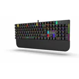 inca Gaming Tastatur mechanische Metalltastatur 18 LED Modus RGB Beleuchtung