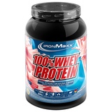 Ironmaxx 100% Whey Protein Erdbeere Pulver 900 g