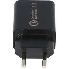 AccuCell Ultra schnelles laden, USB-Netzteil QC3.0 5V 3A, 9V 2A und 12V 1,5A DBS15Q Quick Charge 18W