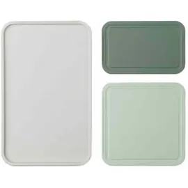 Brabantia Tasty+ Schneidebrett-Set Kunststoff 3 El. 0 x 0 cm Grün