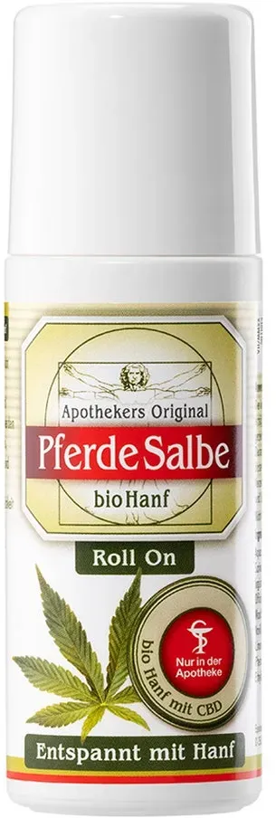 pferdesalbe bio hanf roll