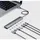 Manhattan 181167 USB-Hub 4+3 Port USB-C®, USB-A USB 3.2 Gen2 10 GBit/s mit USB-C® Stecker, mit Aluminiumgehäuse Space Grau 7-Port