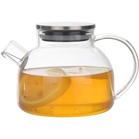 bestonzon 500 ml Haushalt Glas-Teekanne Hitzebeständig Glas Teekanne Gesunde Teekanne klein Wasserkocher