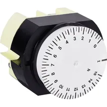 SUEVIA 346 K15 WS Fronttafeleinbau-Zeitschaltuhr analog 230 V/AC 4000W