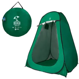 Aktive Umkleidezelt mit Boden, 150x150x190 cm, Grün (62182)