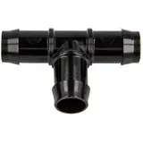 tecuro Schlauchverbinder T-Stück Ø 21 mm schwarz