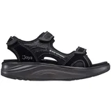 Joya Komodo black - Outdoor-Sandale aus Wildleder und mesh - 39 EU Weit